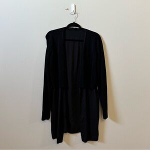 COS women’s Mixed Media material minimalistic contemporary Cardigan sweater